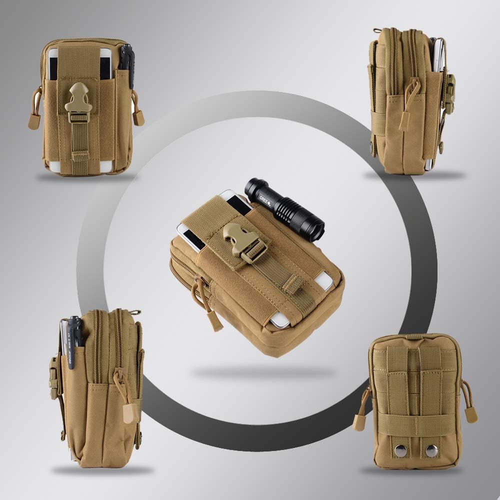 Tactical Molle Belt Pouch Mili - Edc Carry Holster ulasan dan harga