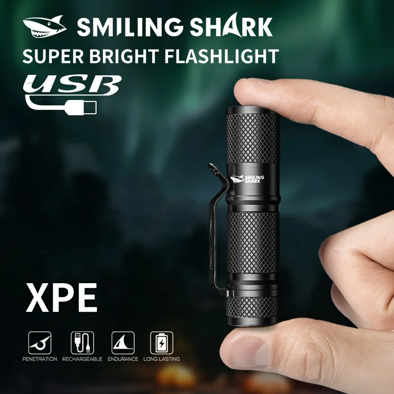 SMILING SHARK Ultra‑Powerful M - Edc Day Carry ulasan dan harga