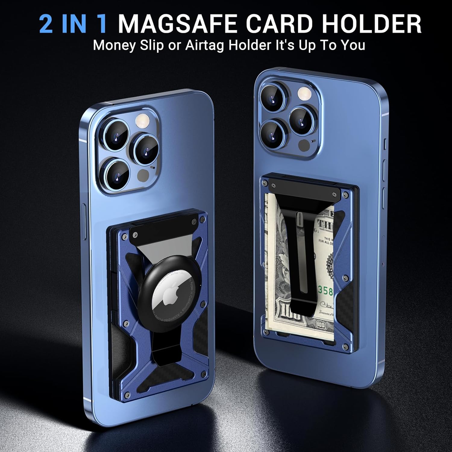 MagSafe Wallet Money Clip with - Money Clip Magnetic ulasan dan harga