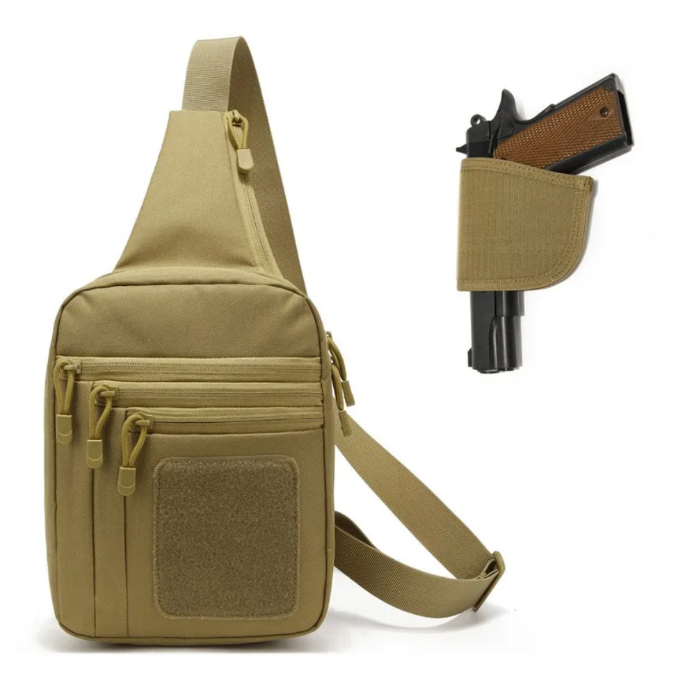 New Tactical Chest Bag Pistol  - Edc Carry Bag For Men ulasan dan harga