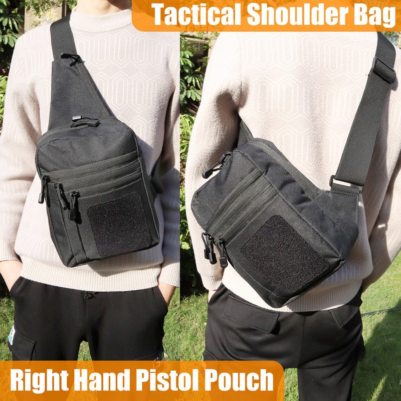New Tactical Chest Bag Pistol  - Edc Carry Bag For Men ulasan dan harga