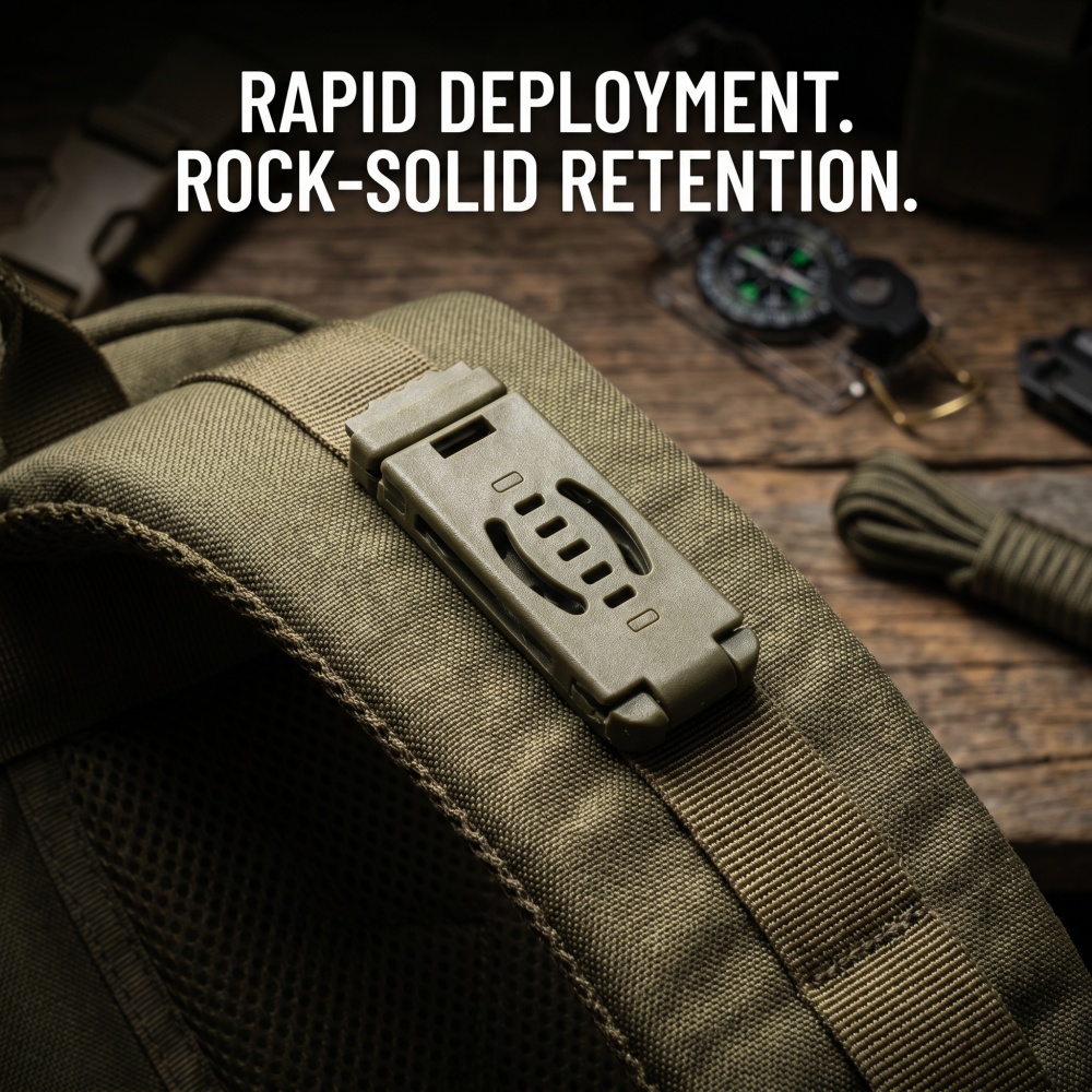 DIY Kydex Holster MOLLE Back C - Edc Carry Holster ulasan dan harga