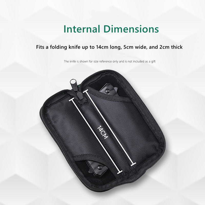 EDC Knife Pouch, Nylon Folding - Edc Carry Holster ulasan dan harga